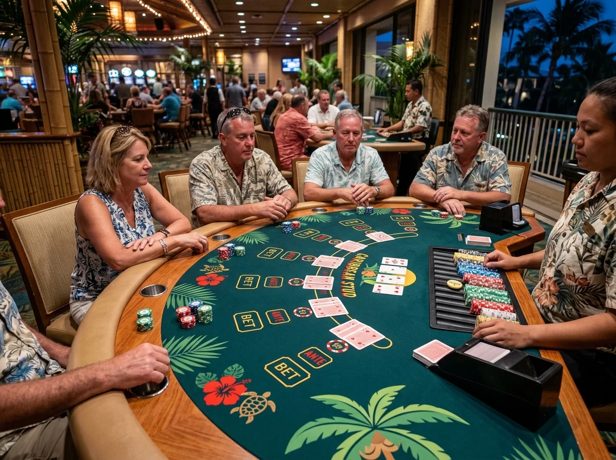 Caribbean Poker Kunkku pöytäpelit