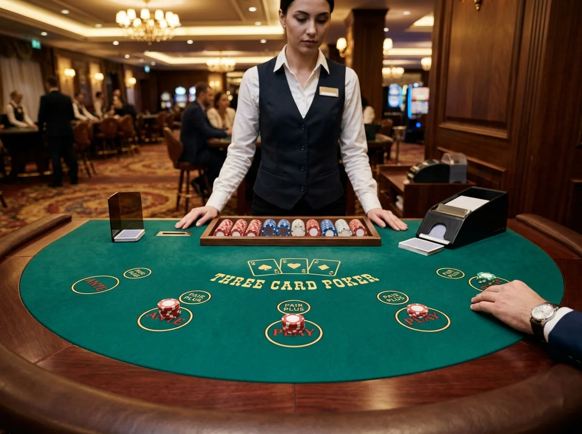 Kunkku pöytäpelit Three Card Poker